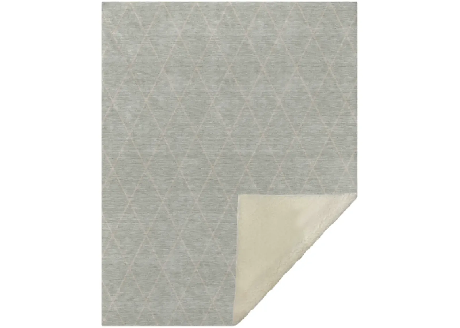 Dalyn Rug Company Burano Taupe 50''x70'' Style 2 Throw Blanket