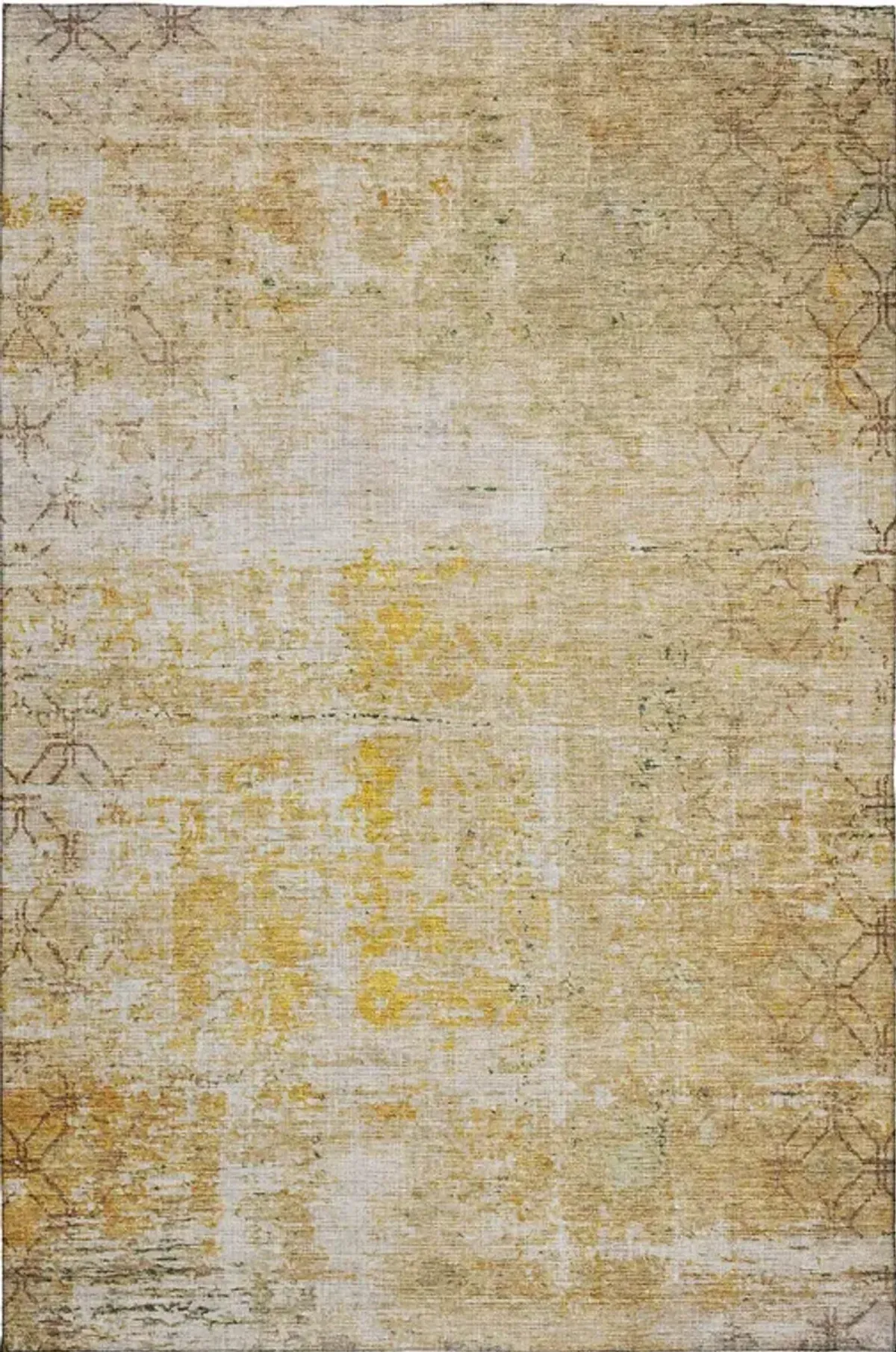 Dalyn Rug Company Burano Gold 50''x70'' Style 3 Throw Blanket