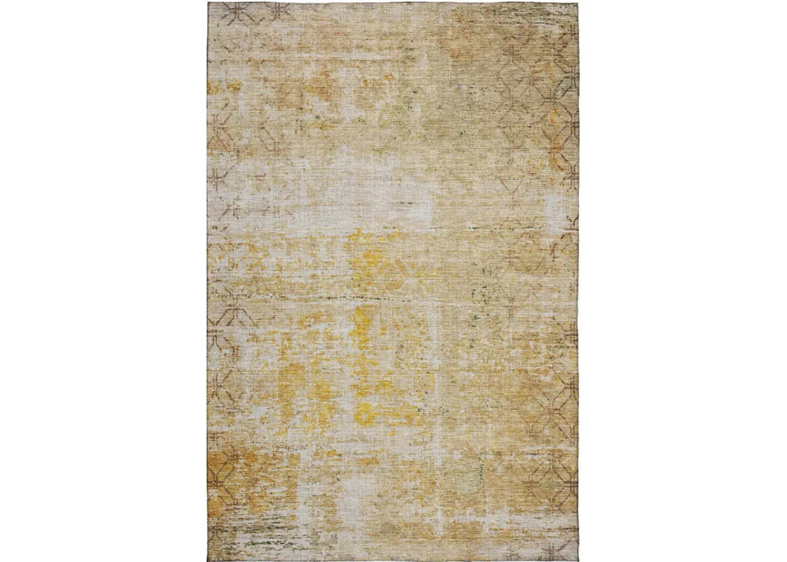 Dalyn Rug Company Burano Gold 50''x70'' Style 3 Throw Blanket