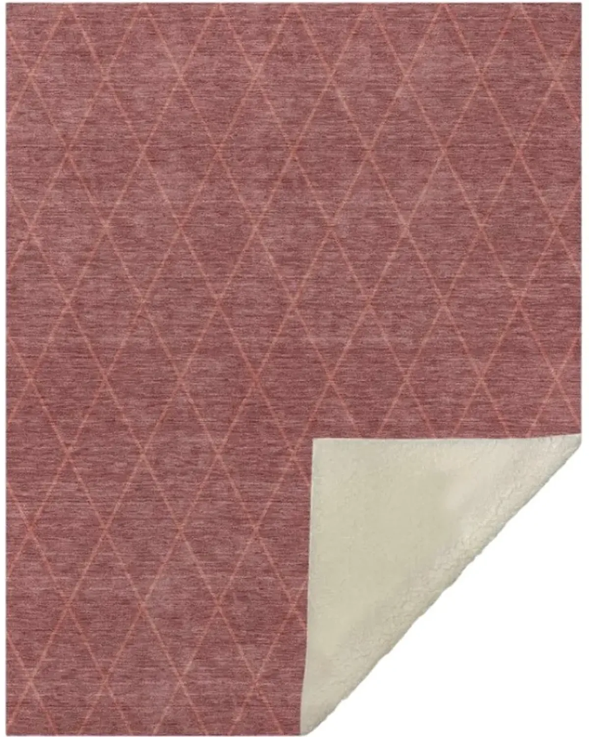 Dalyn Rug Company Burano Blush 50''x70'' Throw Blanket