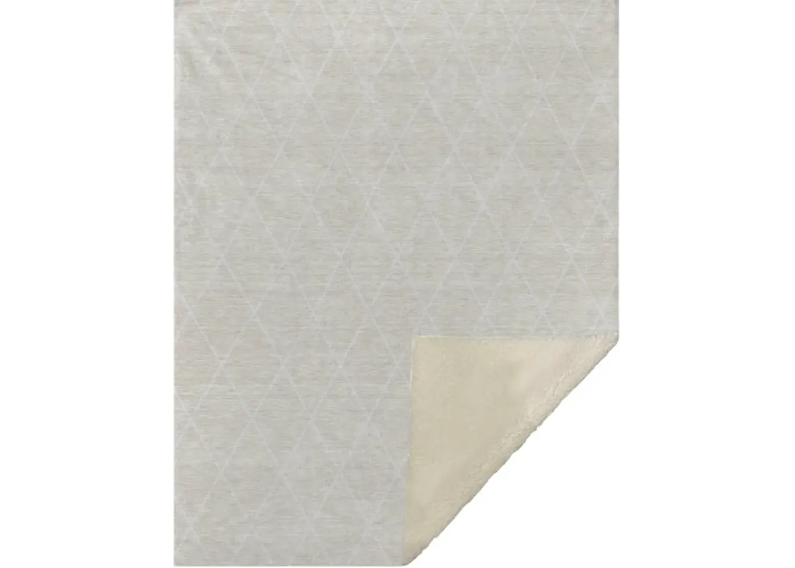 Dalyn Rug Company Hatay Ivory 50''x70'' Style 2 Throw Blanket