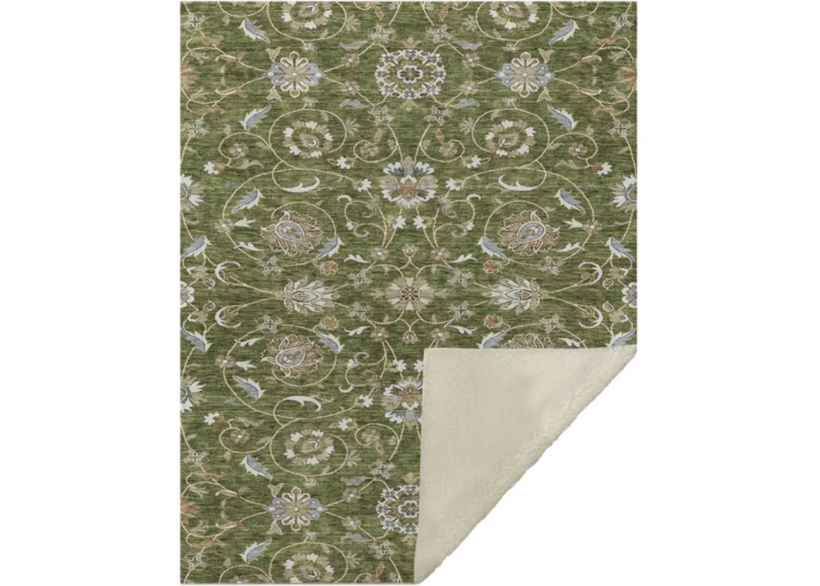 Dalyn Rug Company Hatay Olive 50''x70'' Throw Blanket