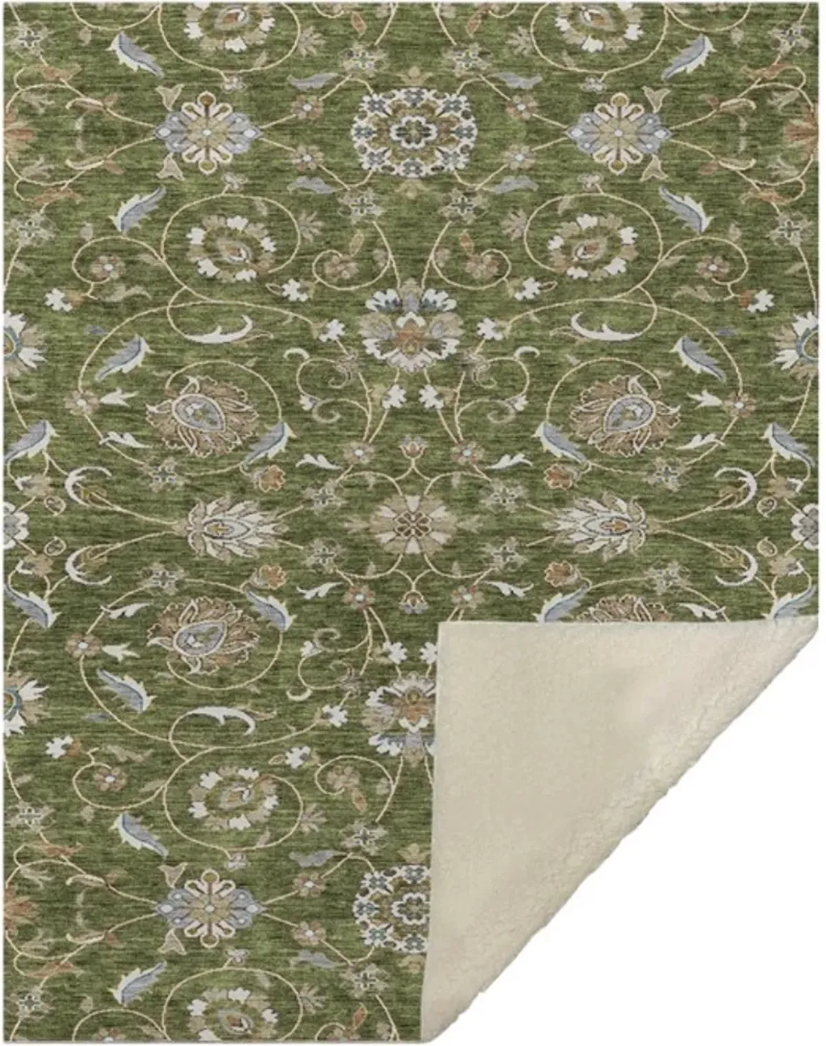 Dalyn Rug Company Hatay Olive 50''x70'' Throw Blanket