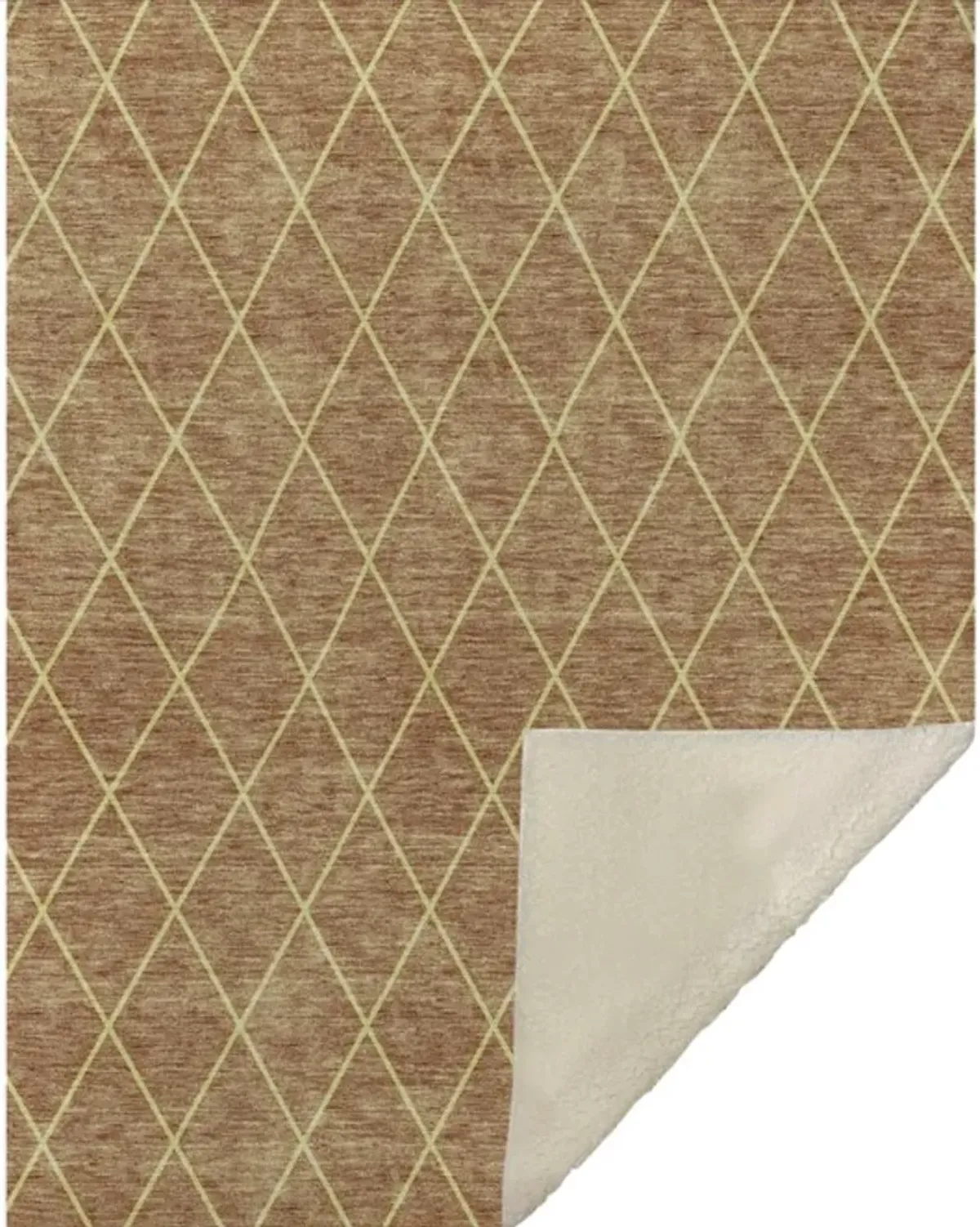 Dalyn Rug Company Hatay Copper 50''x70'' Style 1 Throw Blanket