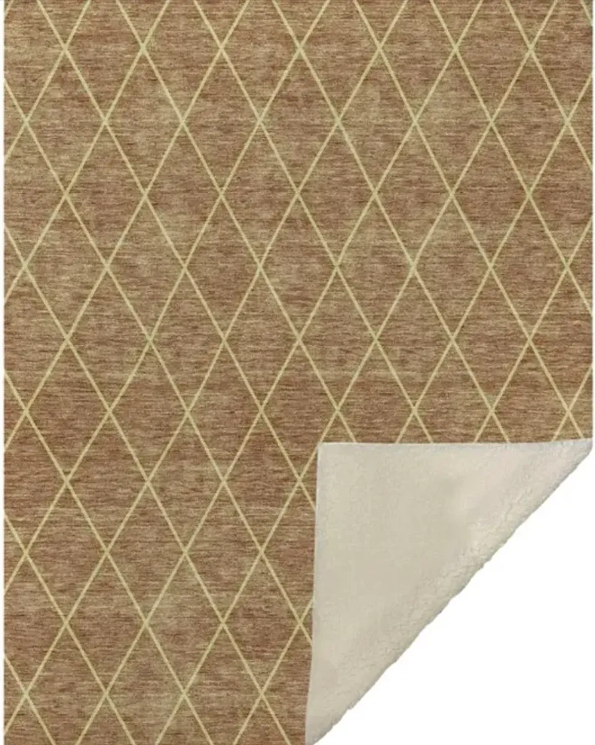 Dalyn Rug Company Hatay Copper 50''x70'' Style 1 Throw Blanket