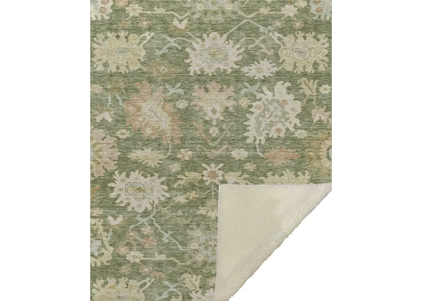 Dalyn Rug Company Hatay Aloe 50''x70'' Style 1 Throw Blanket