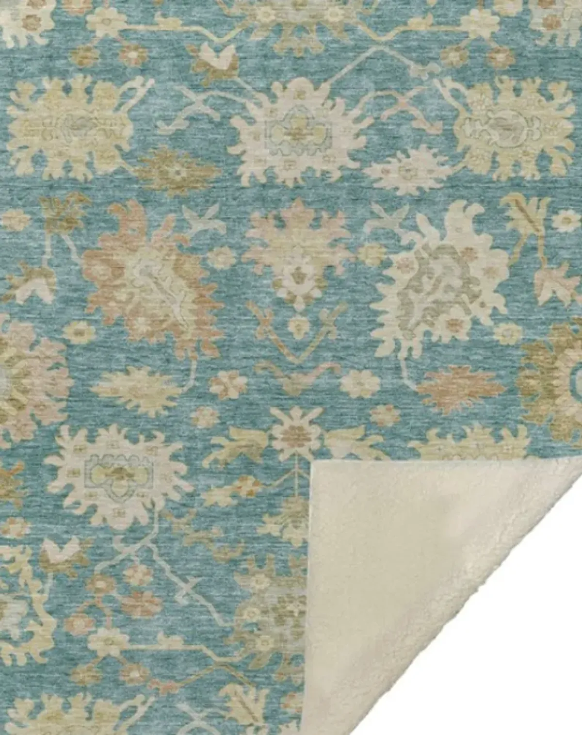 Dalyn Rug Company Hatay Teal 50''x70'' Throw Blanket