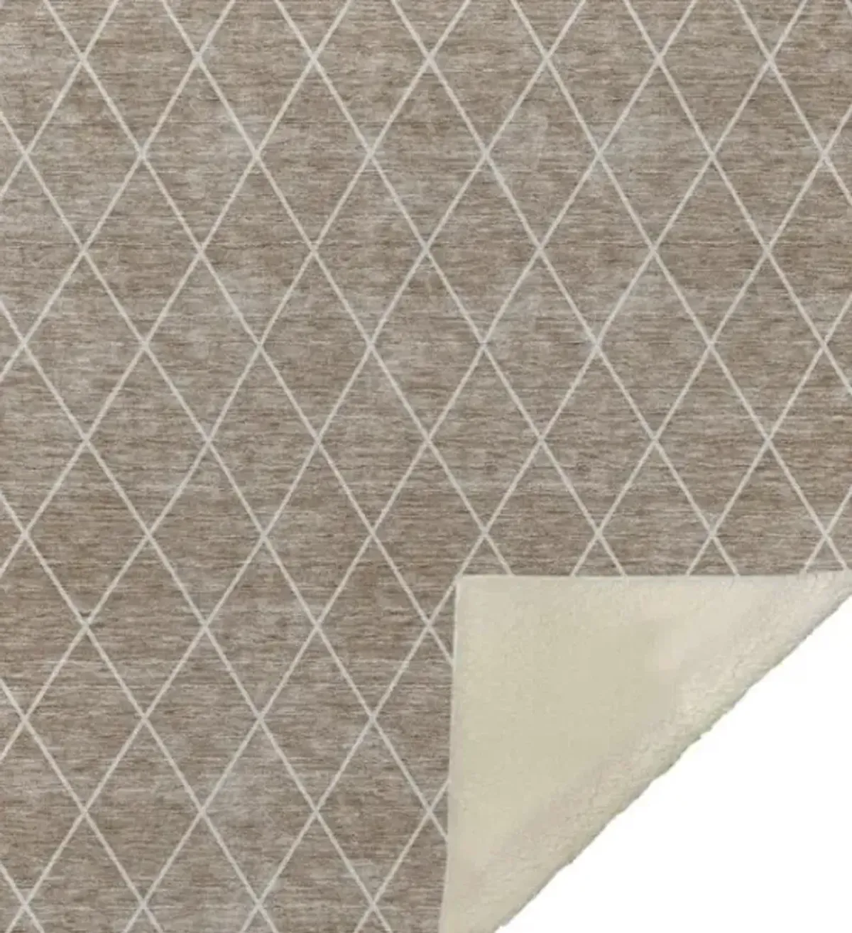 Dalyn Rug Company Hatay Taupe 50''x70'' Style 7 Throw Blanket