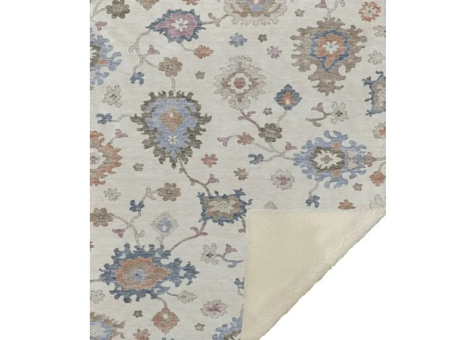 Dalyn Rug Company Hatay Ivory 50''x70'' Style 4 Throw Blanket