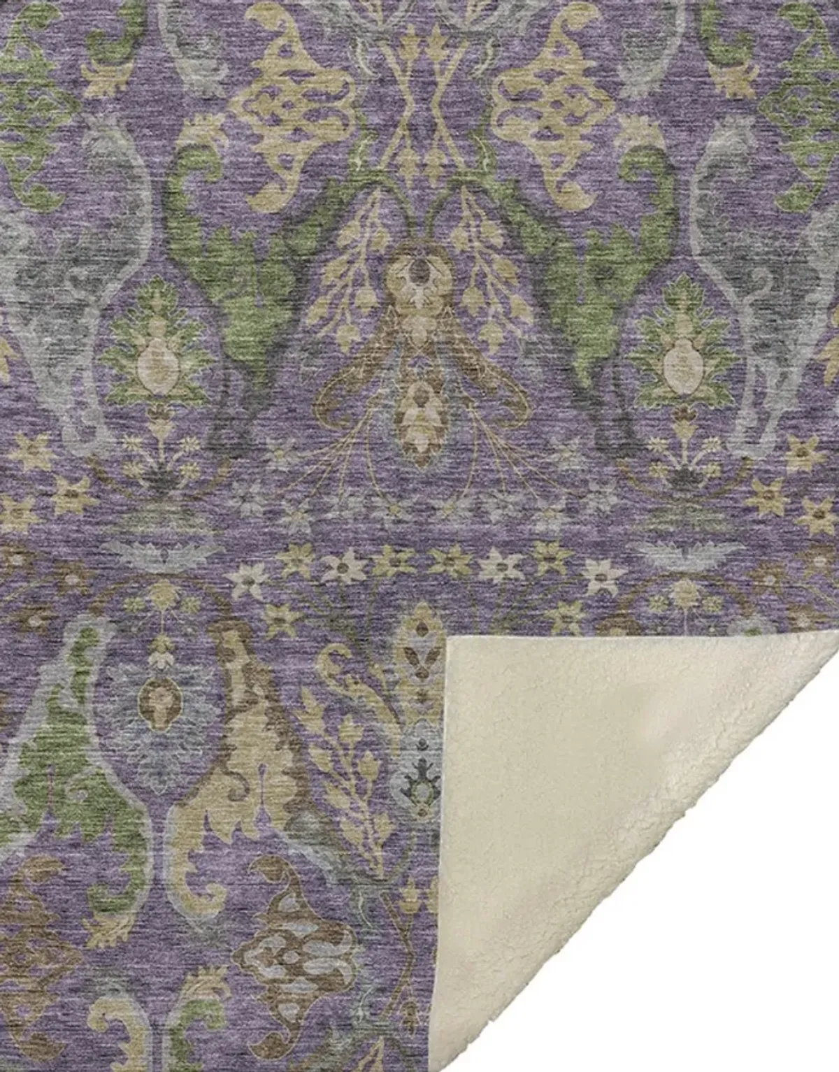 Dalyn Rug Company Hatay Purple 50''x70'' Style 2 Throw Blanket