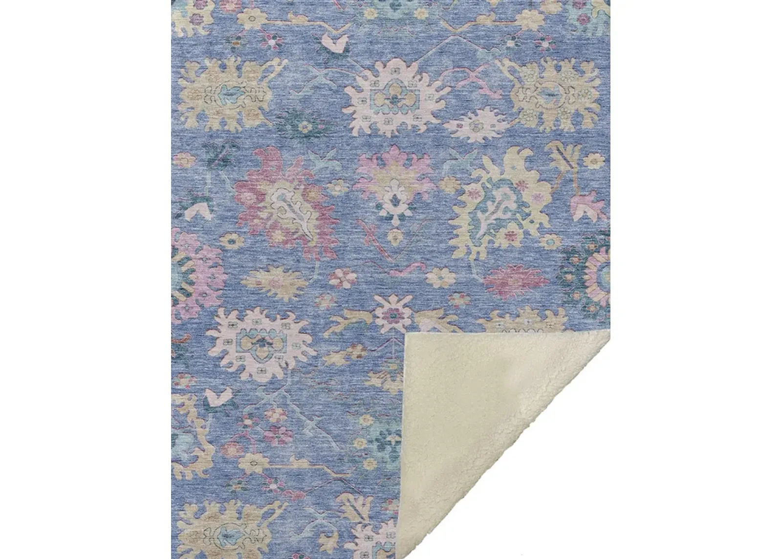 Dalyn Rug Company Hatay Blue 50''x70'' Style 2 Throw Blanket