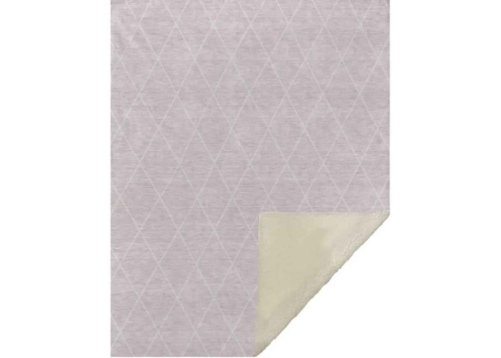 Dalyn Rug Company Hatay Pink 50''x70'' Style 1 Throw Blanket