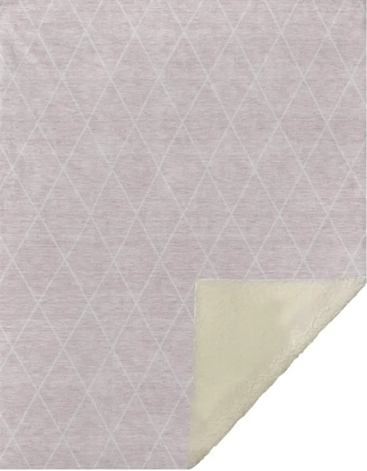 Dalyn Rug Company Hatay Pink 50''x70'' Style 1 Throw Blanket