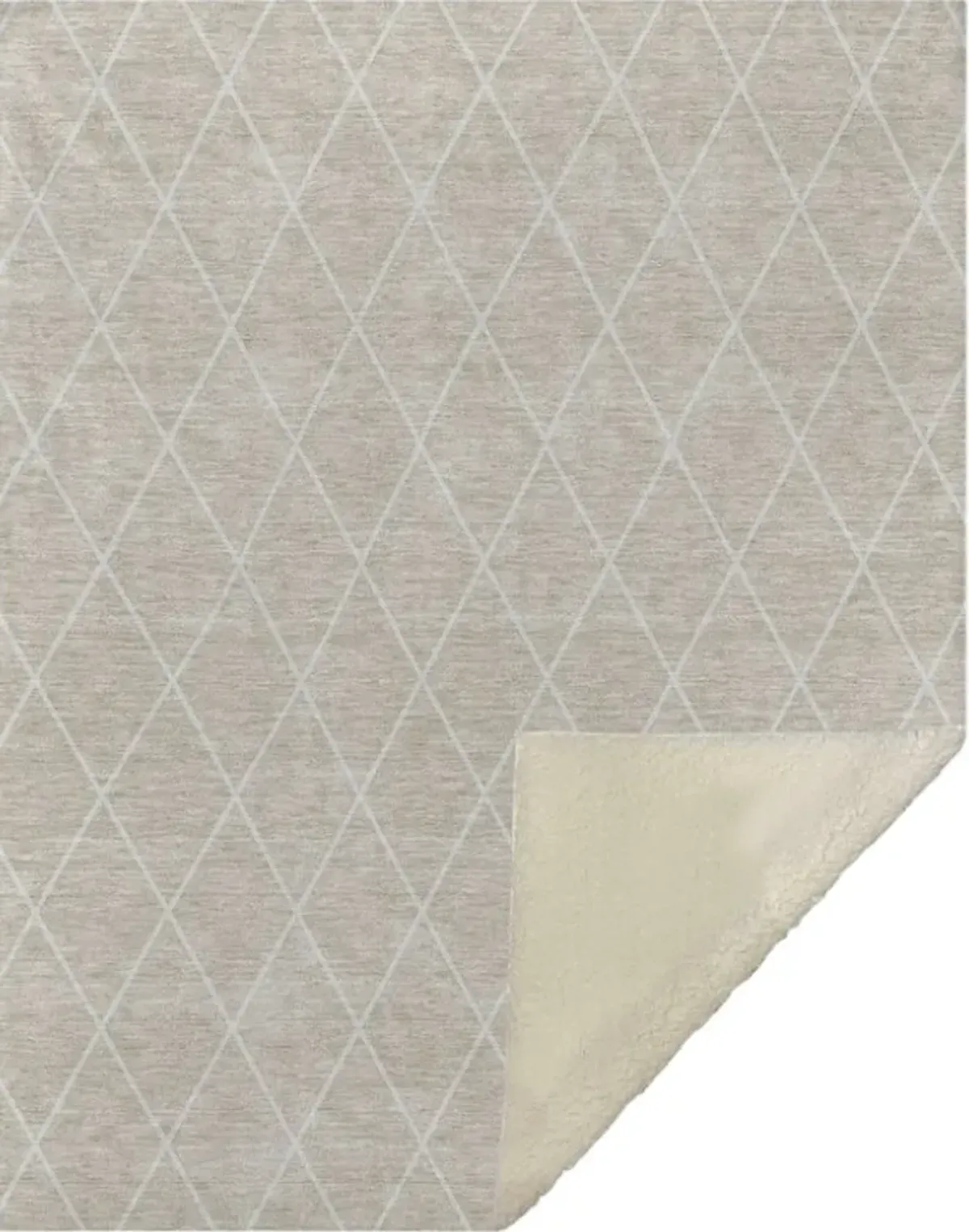 Dalyn Rug Company Hatay Beige 50''x70'' Style 4 Throw Blanket