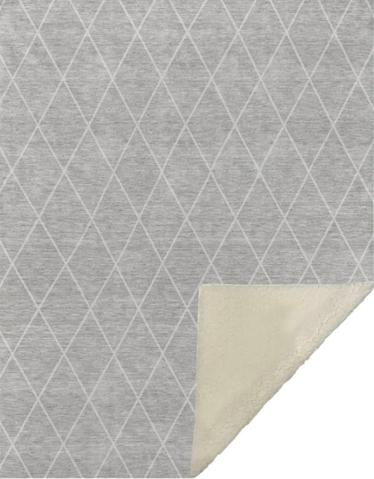 Dalyn Rug Company Hatay Gray 50''x70'' Style 9 Throw Blanket