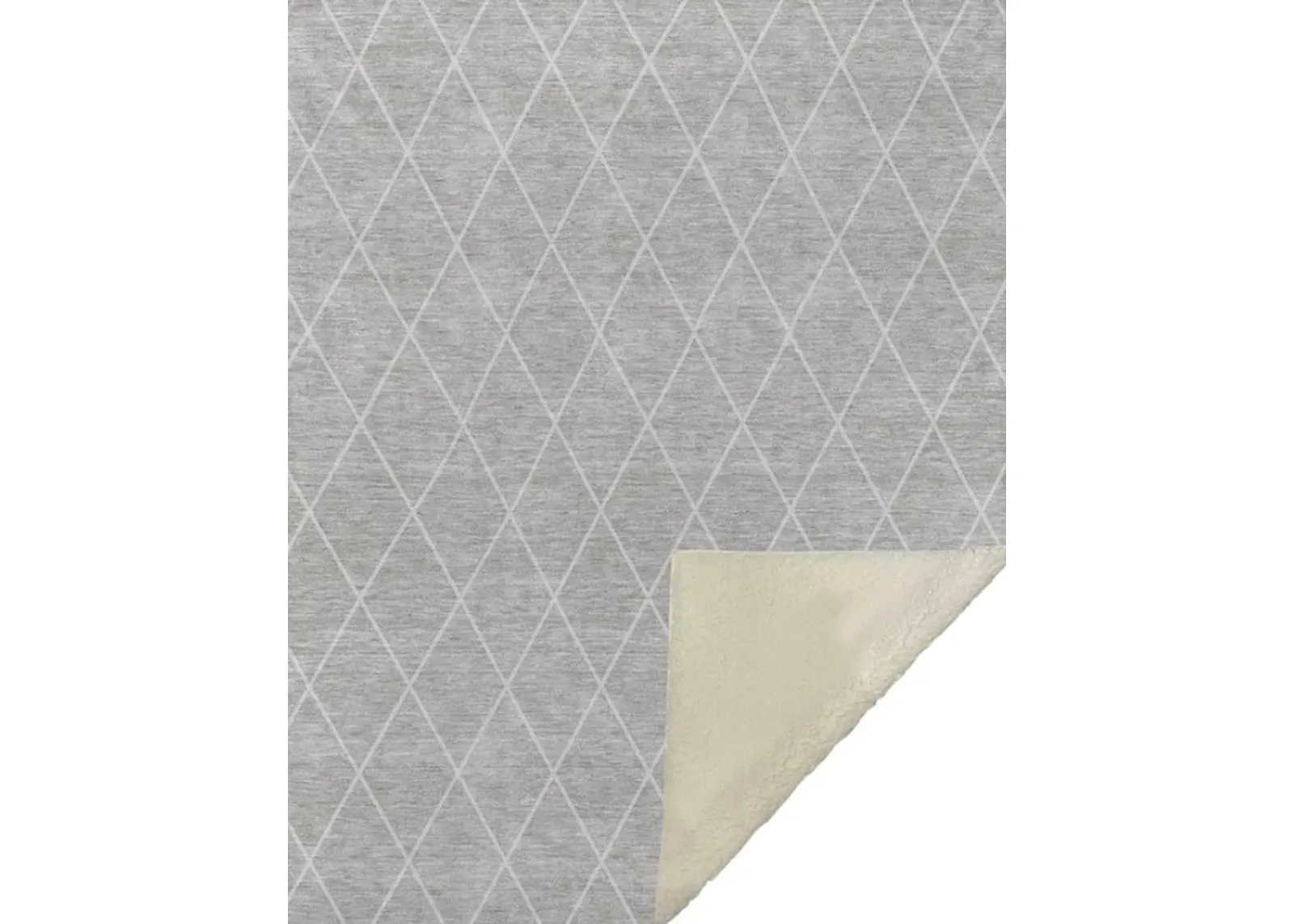 Dalyn Rug Company Hatay Gray 50''x70'' Style 10 Throw Blanket