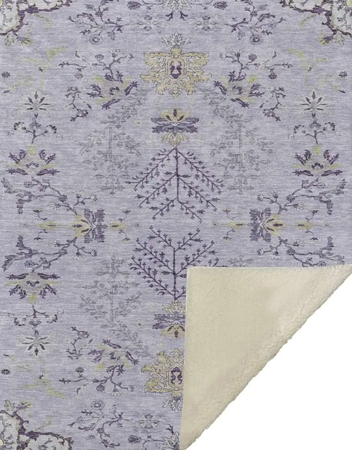 Dalyn Rug Company Hatay Lavender 50''x70'' Style 2 Throw Blanket