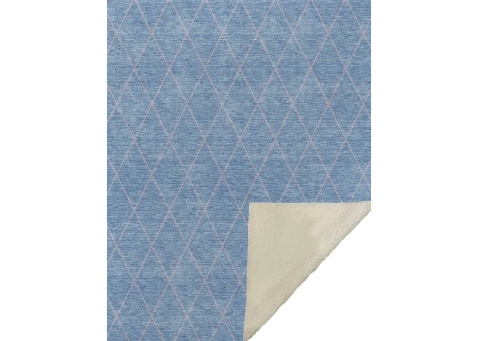 Dalyn Rug Company Karaj Denim 50''x70'' Throw Blanket