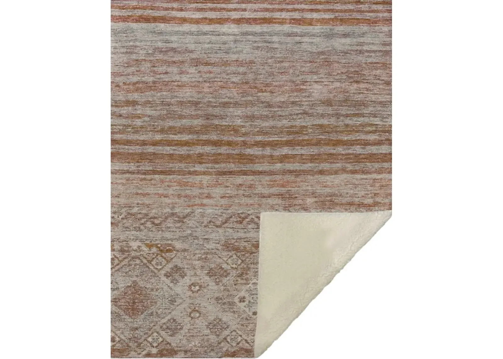 Dalyn Rug Company Karaj Copper 50''x70'' Style 2 Throw Blanket