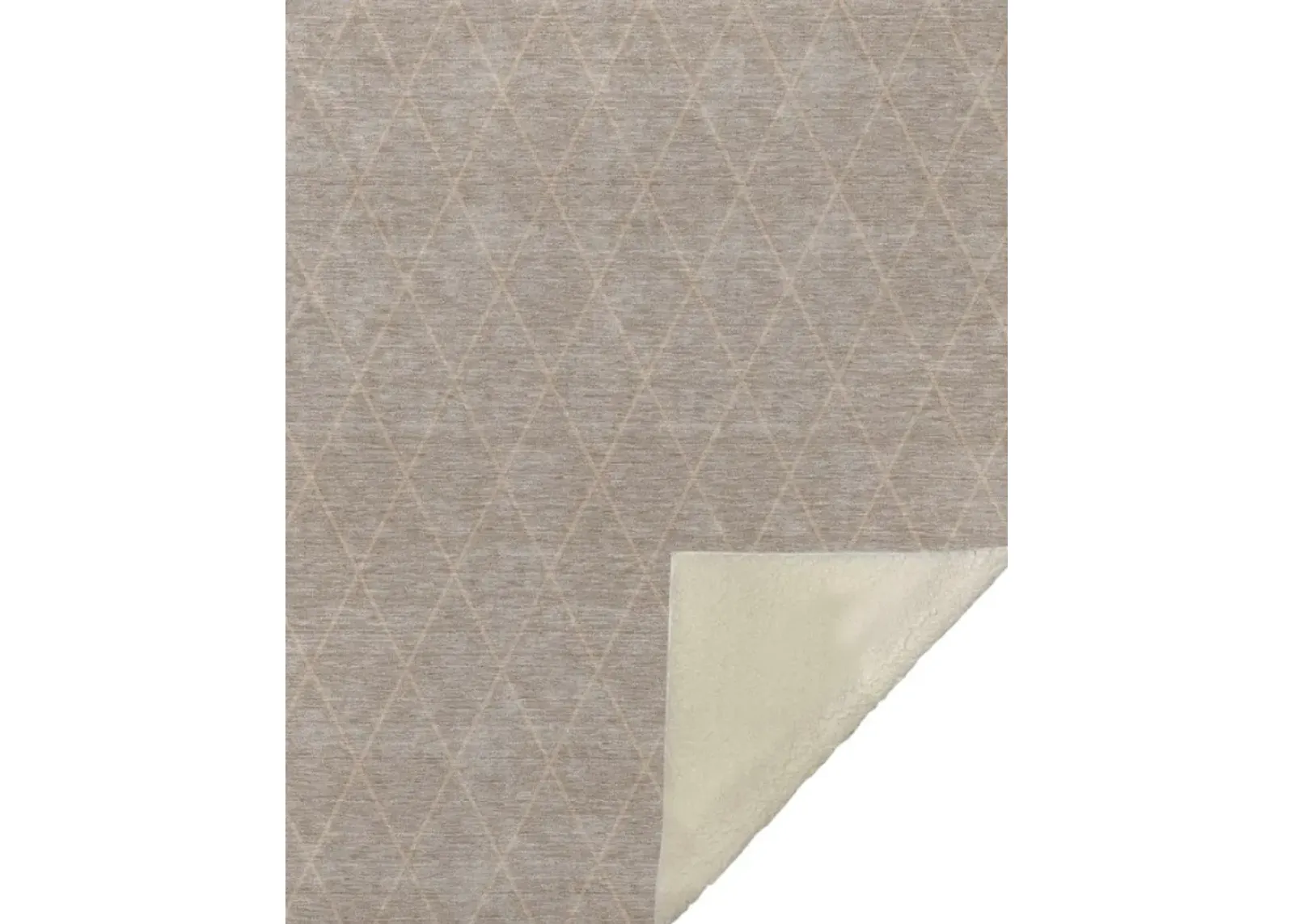 Dalyn Rug Company Karaj Khaki 50''x70'' Throw Blanket