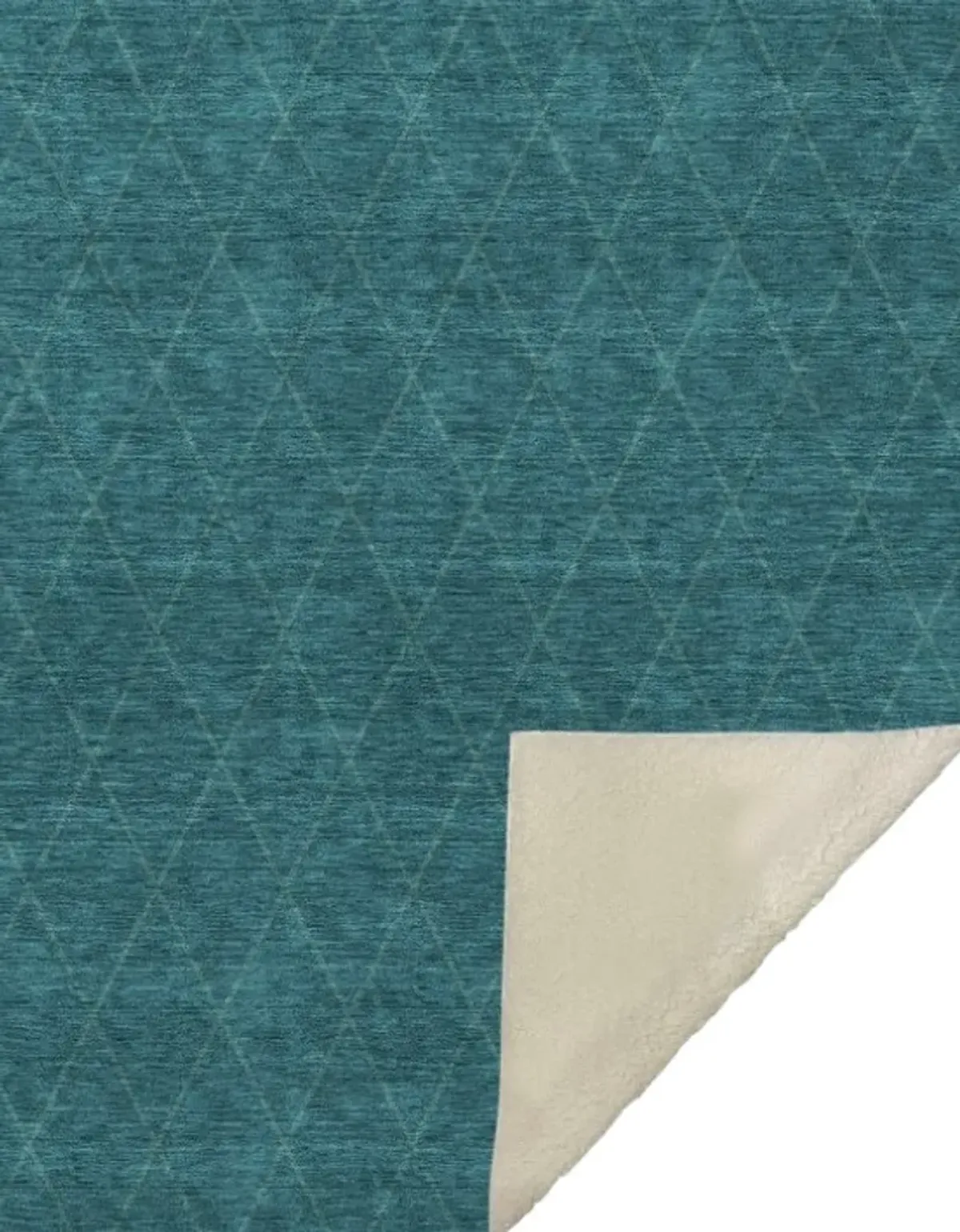 Dalyn Rug Company Karaj Teal 50''x70'' Style 1 Throw Blanket