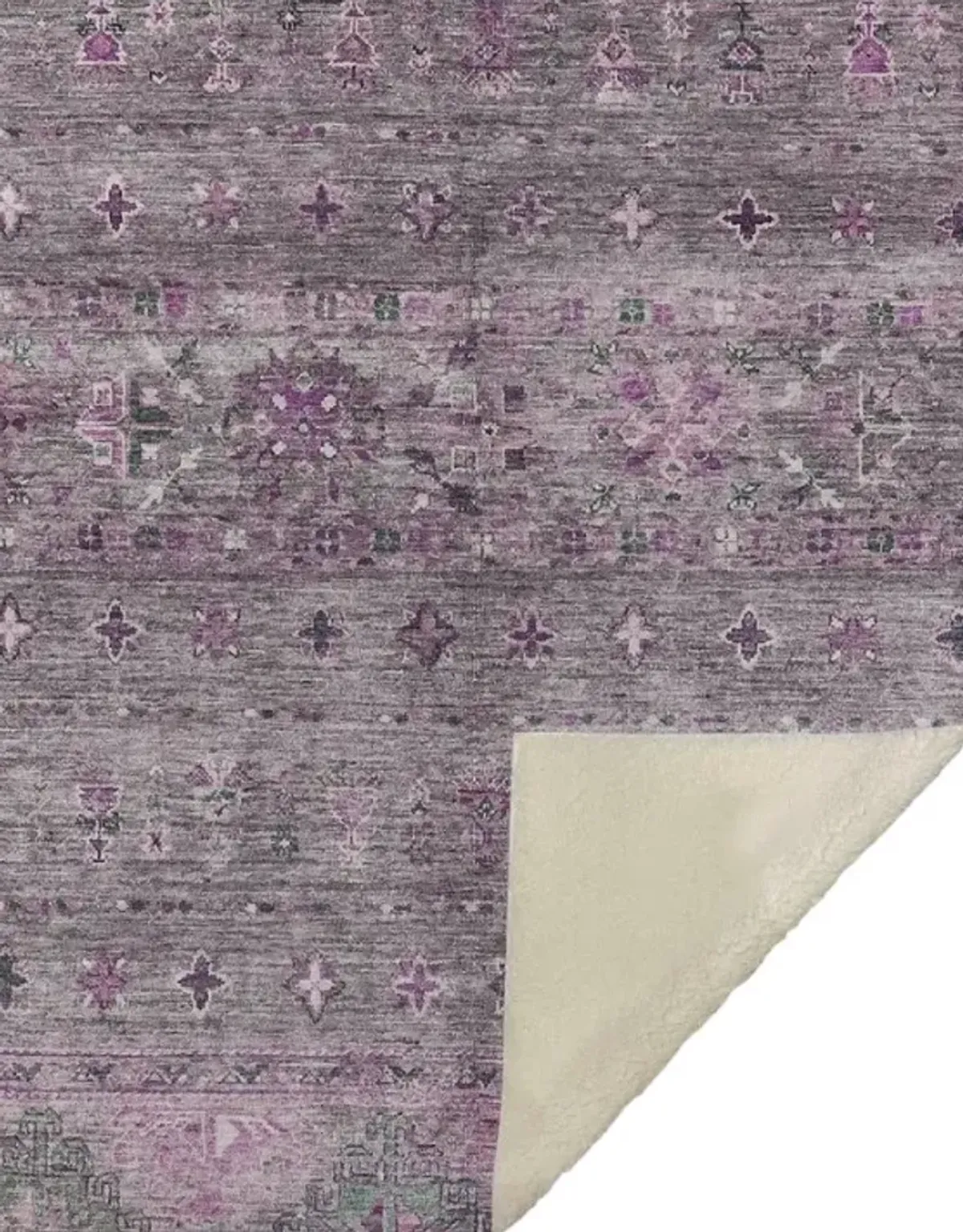 Dalyn Rug Company Karaj Purple 50''x70'' Throw Blanket