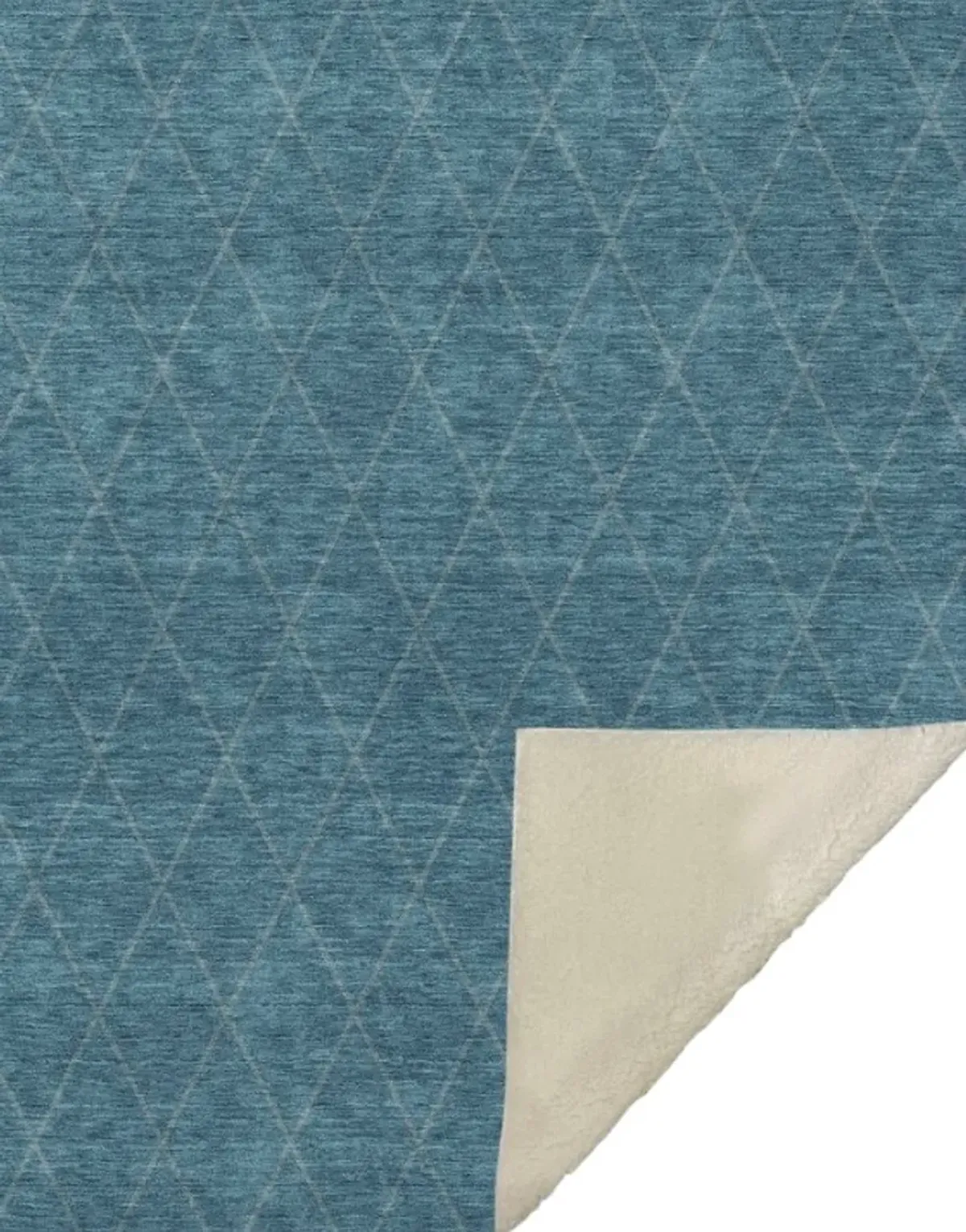 Dalyn Rug Company Karaj Teal 50''x70'' Style 2 Throw Blanket