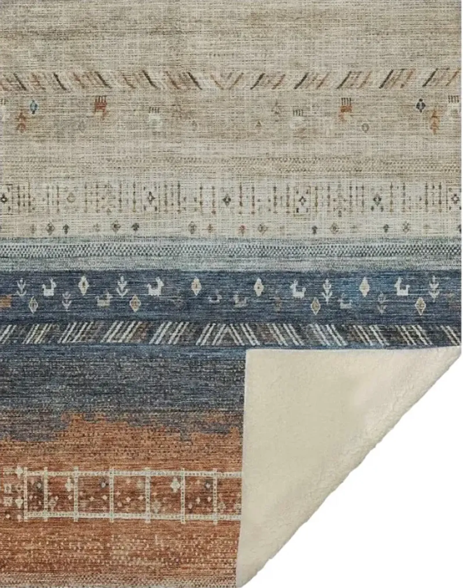 Dalyn Rug Company Karaj Brown 50''x70'' Style 2 Throw Blanket