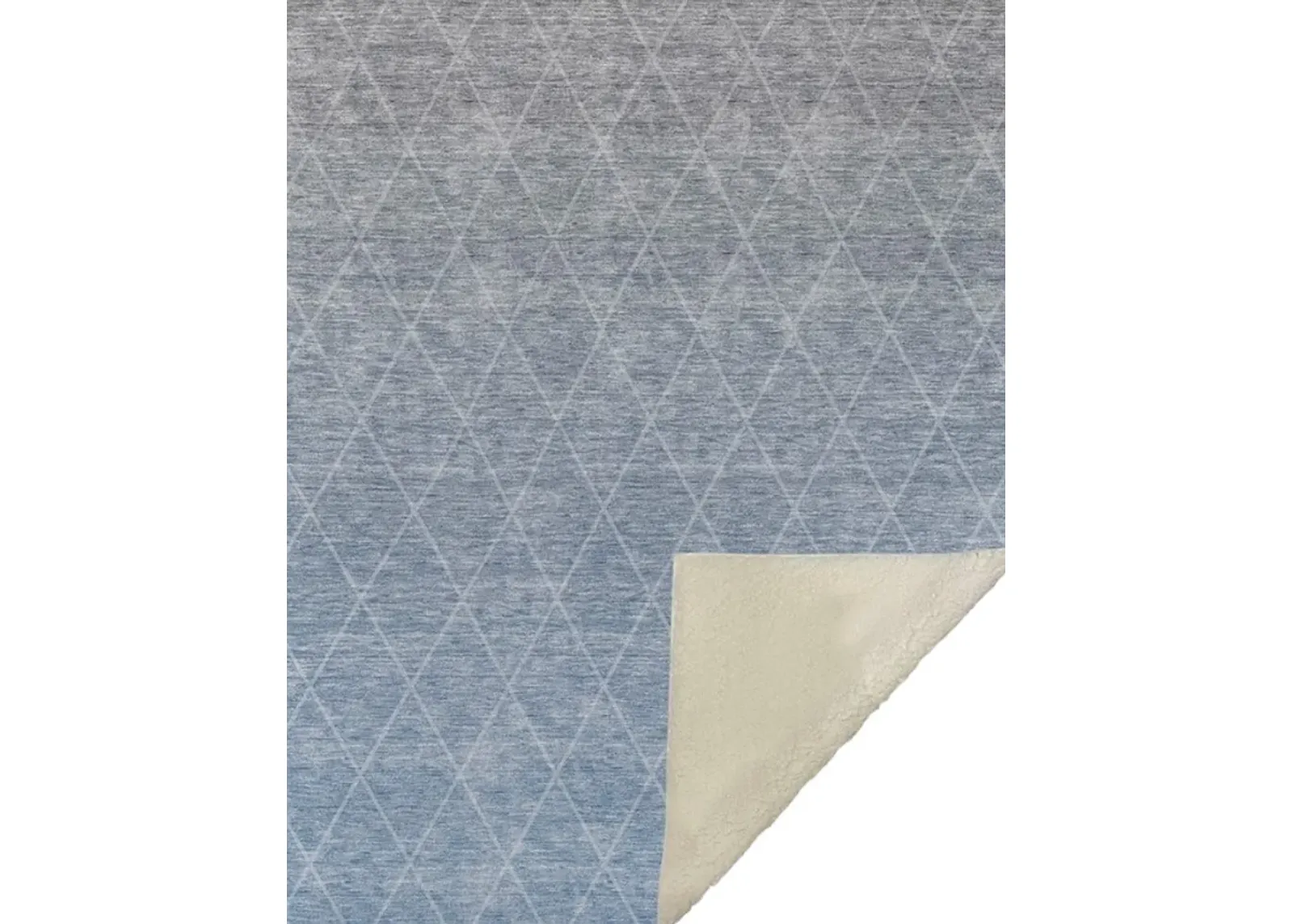 Dalyn Rug Company Lazio Blue 50''x70'' Throw Blanket