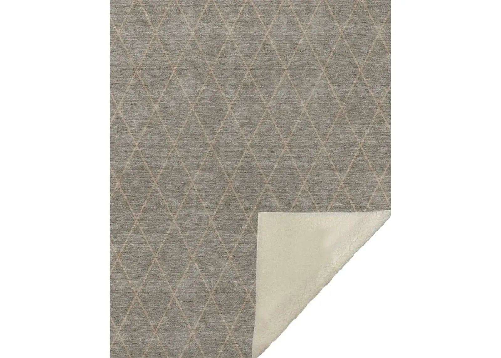 Dalyn Rug Company Nouveau Gray 50''x70'' Style 2 Throw Blanket