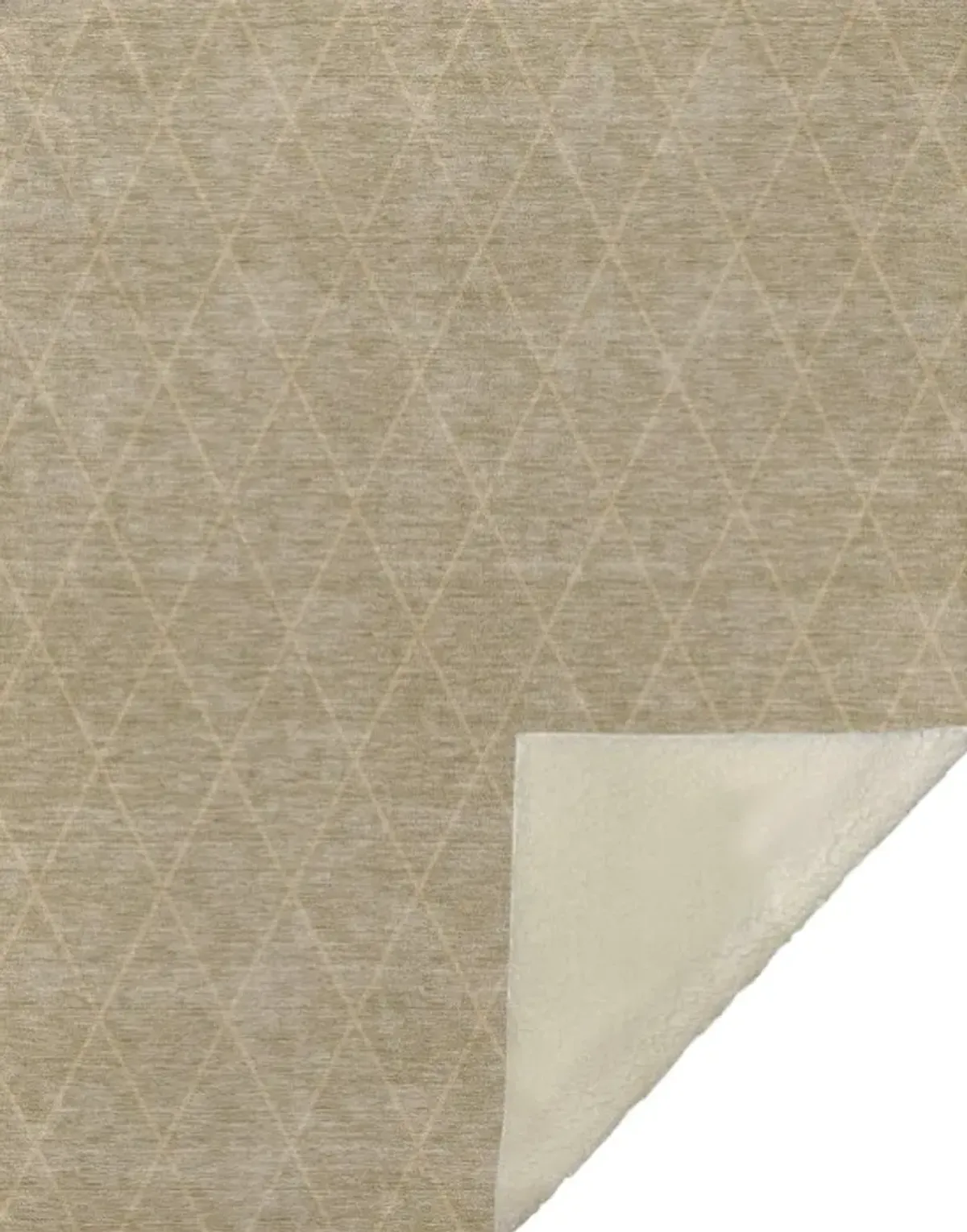 Dalyn Rug Company Nouveau Taupe 50''x70'' Style 2 Throw Blanket