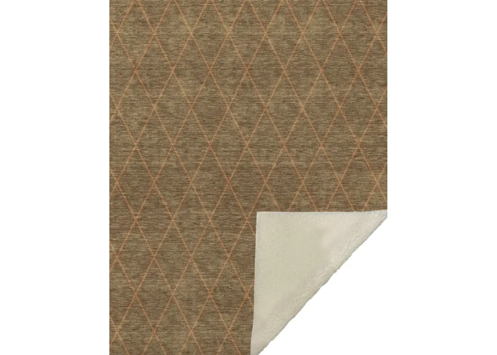 Dalyn Rug Company Nouveau Brown 50''x70'' Style 3 Throw Blanket