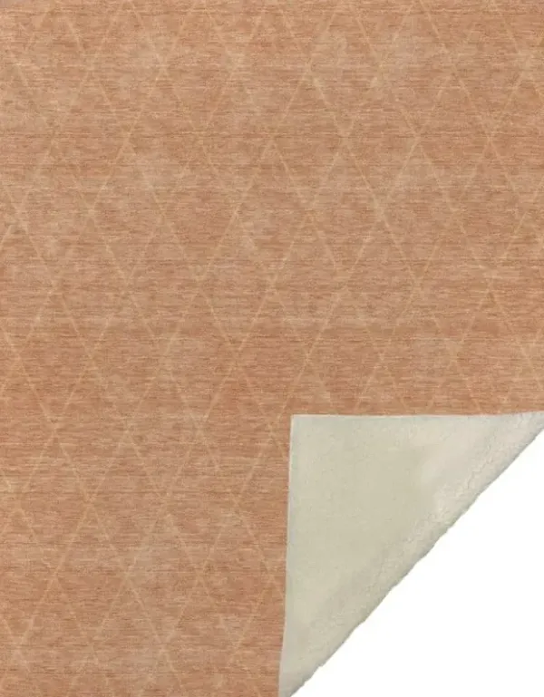 Dalyn Rug Company Nouveau Coral 50''x70'' Style 1 Throw Blanket