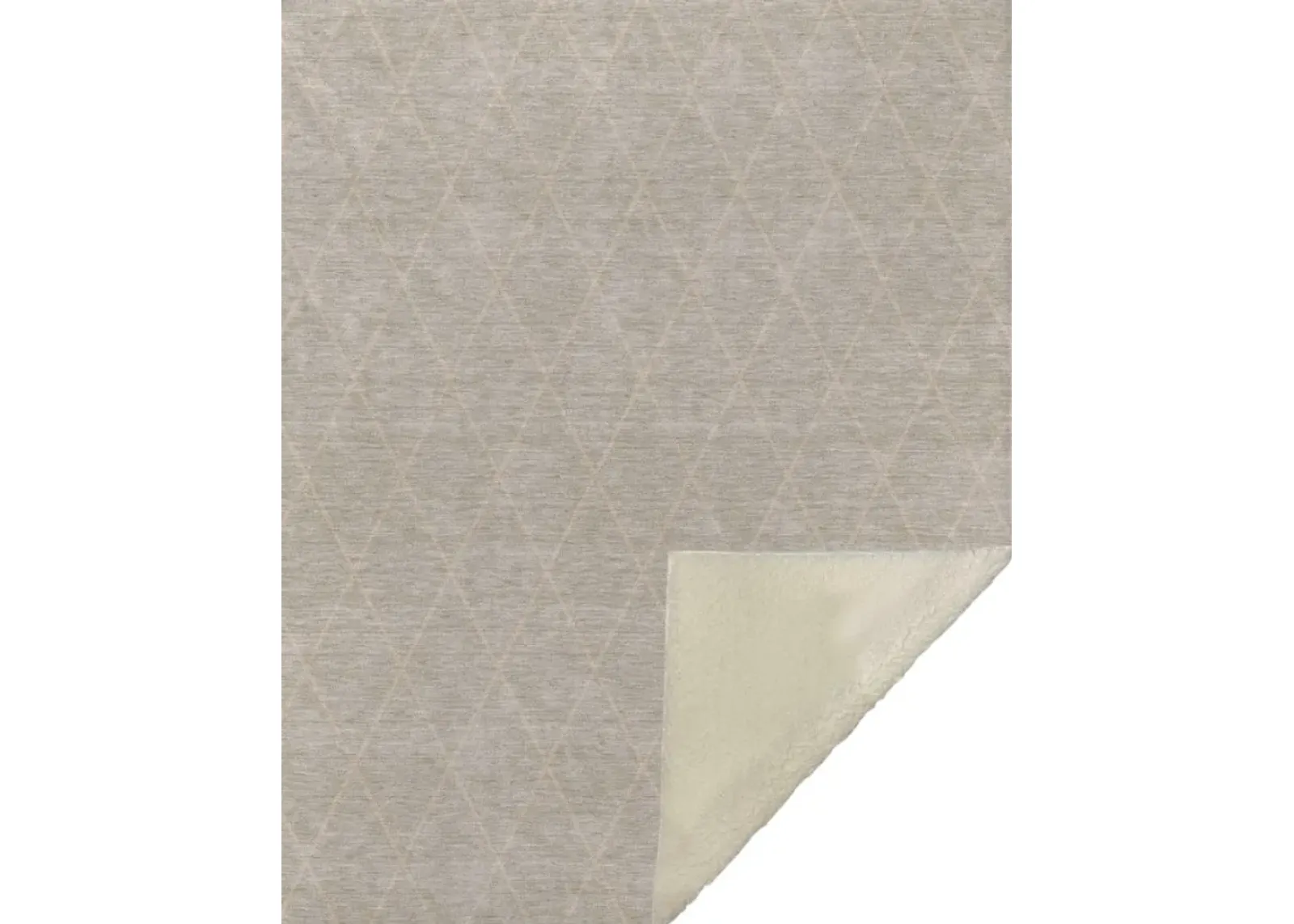 Dalyn Rug Company Nouveau Taupe 50''x70'' Style 4 Throw Blanket