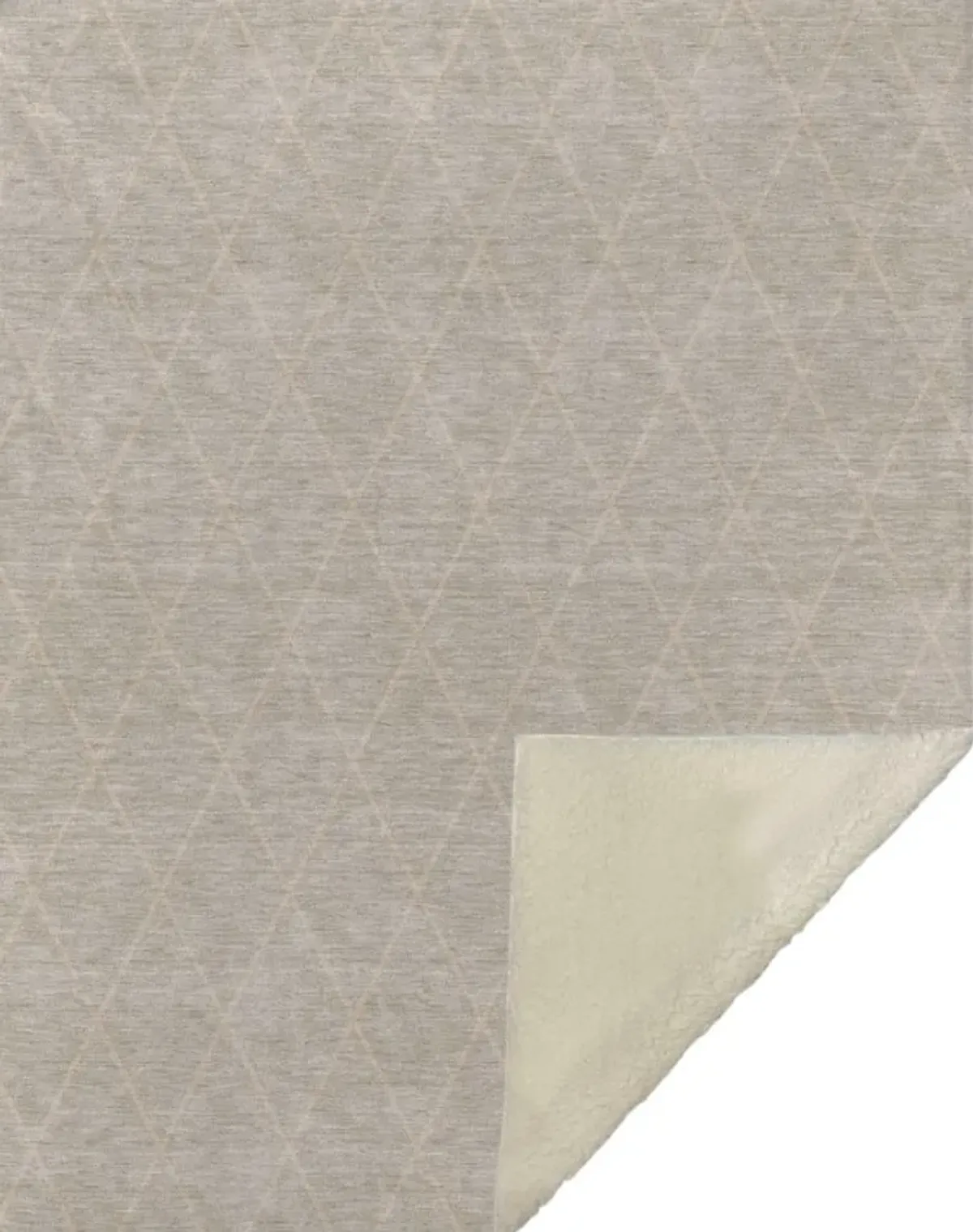 Dalyn Rug Company Nouveau Taupe 50''x70'' Style 4 Throw Blanket