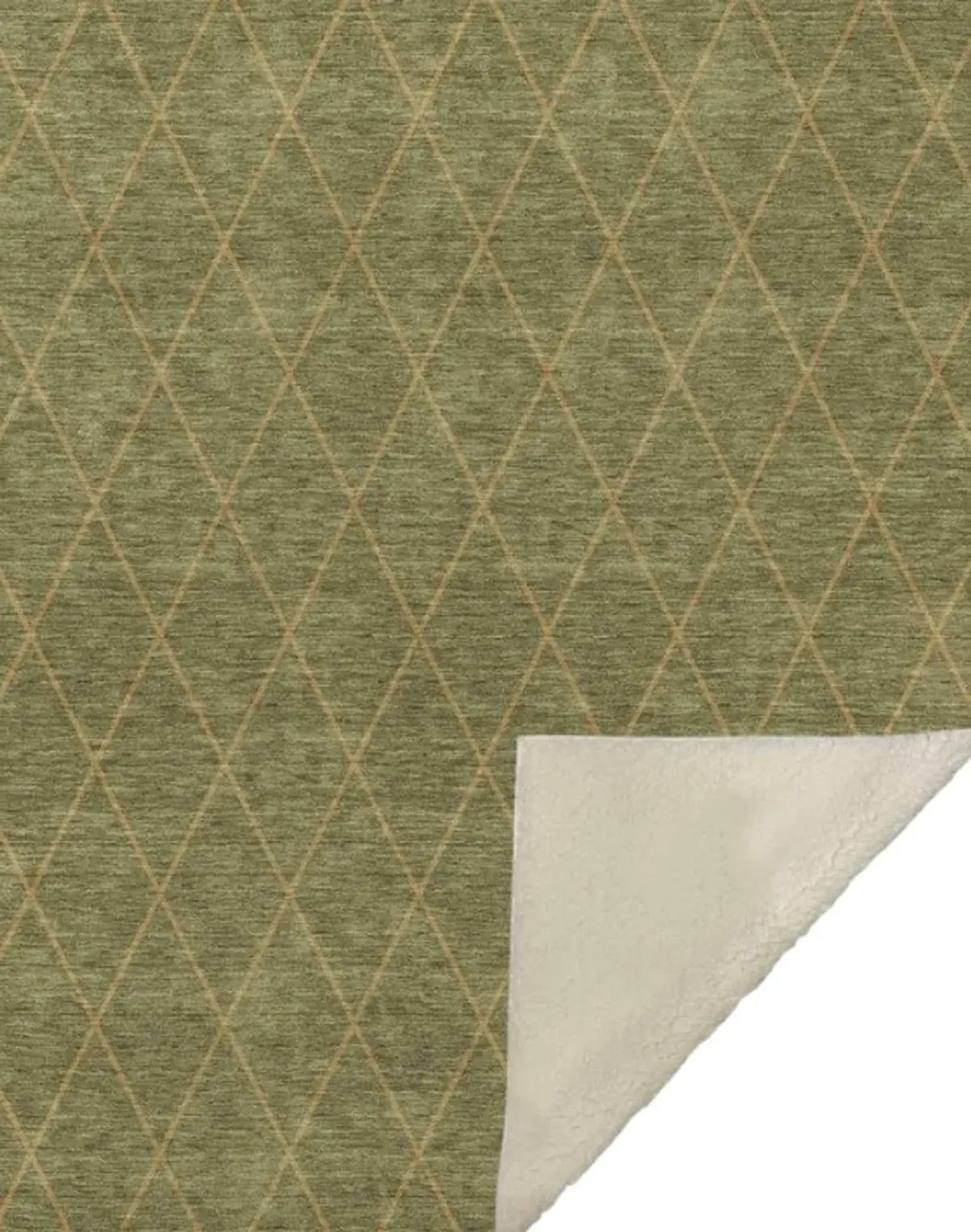 Dalyn Rug Company Nouveau Olive 50''x70'' Throw Blanket