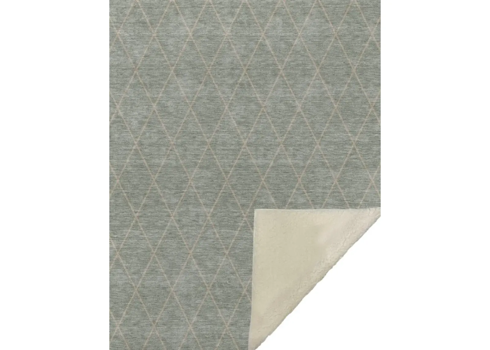 Dalyn Rug Company Nouveau Seafoam 50''x70'' Throw Blanket