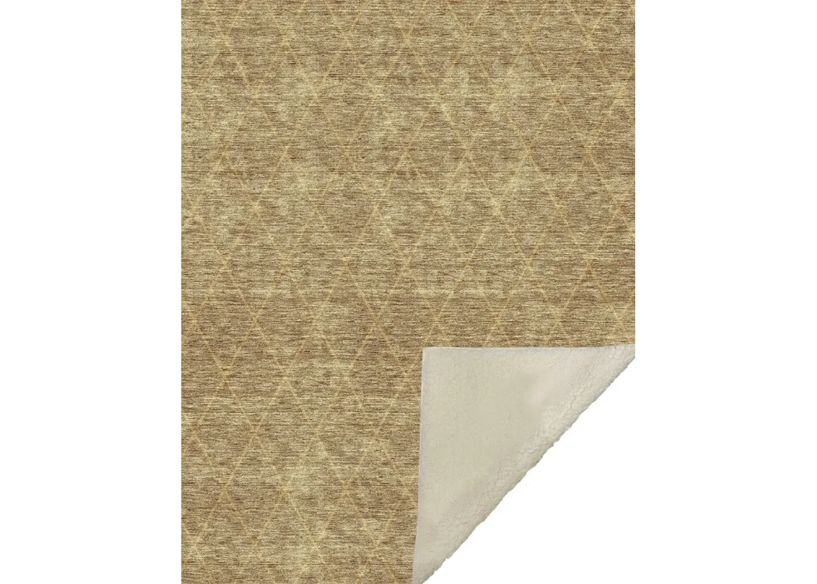 Dalyn Rug Company Odyssey Mocha 50''x70'' Throw Blanket