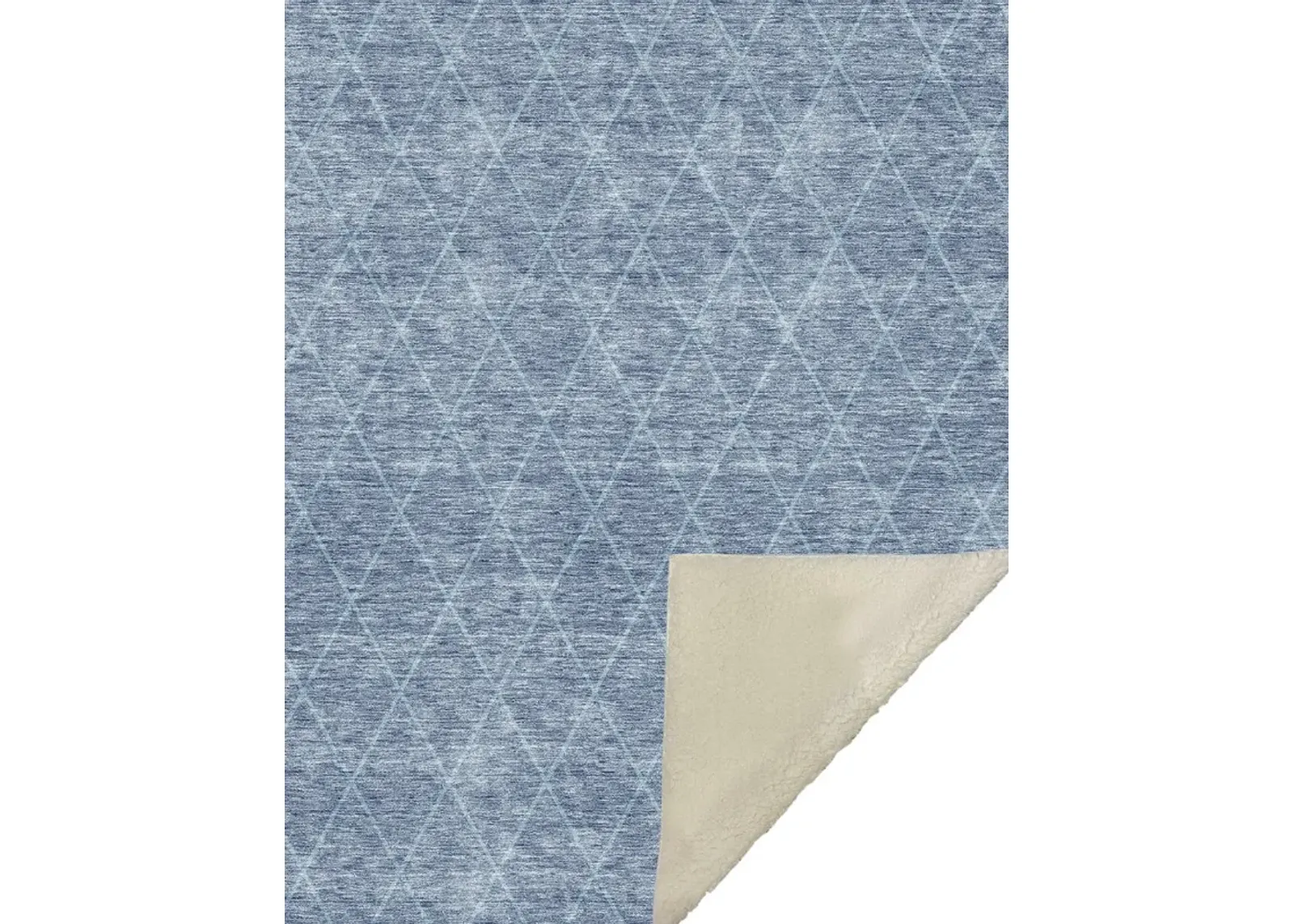 Dalyn Rug Company Odyssey Denim 50''x70'' Throw Blanket