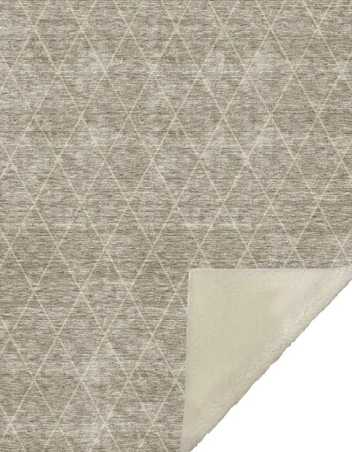 Dalyn Rug Company Odyssey Taupe 50''x70'' Style 2 Throw Blanket