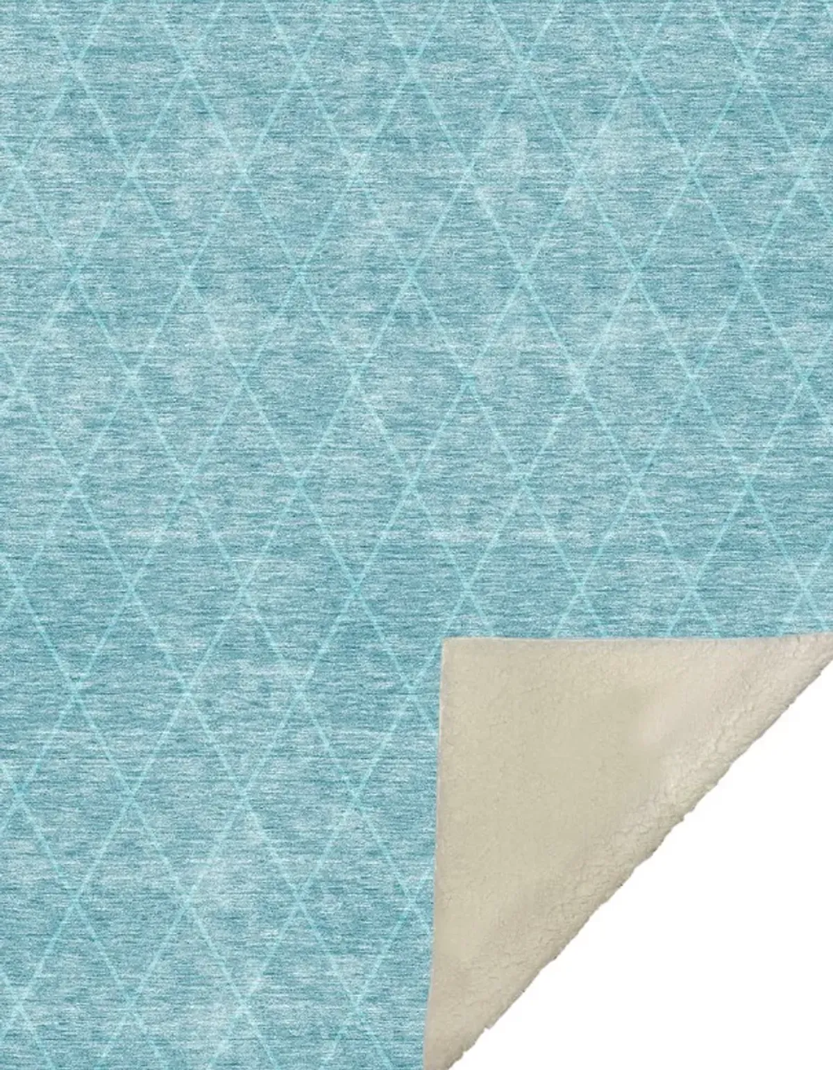 Dalyn Rug Company Odyssey Teal 50''x70'' Style 4 Throw Blanket