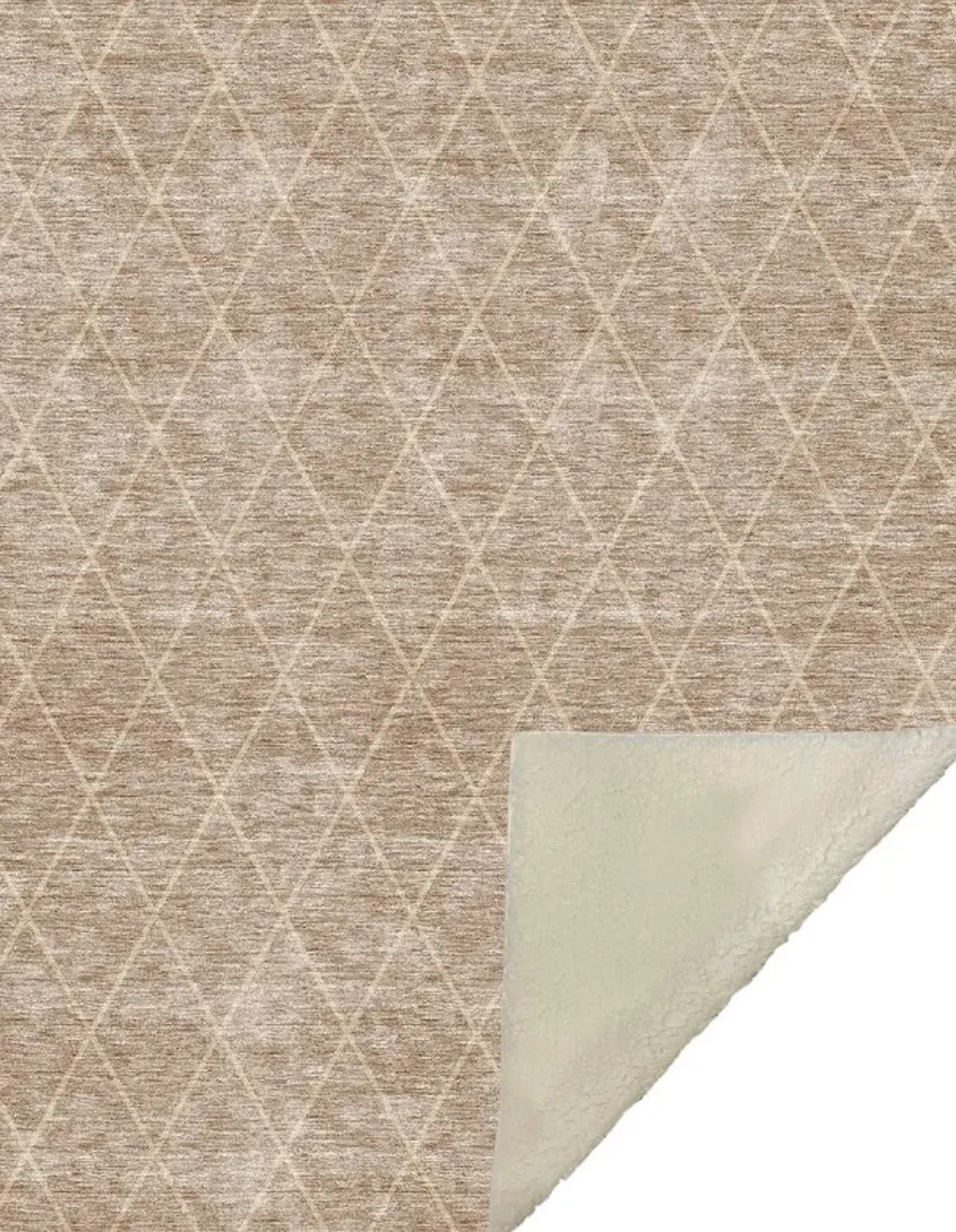 Dalyn Rug Company Odyssey Taupe 50''x70'' Style 9 Throw Blanket