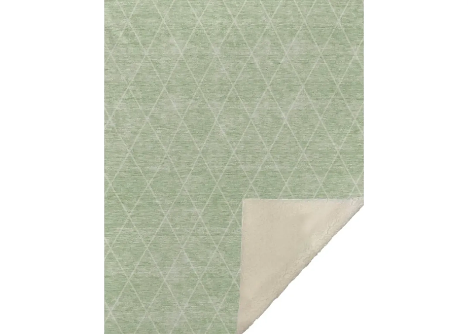 Dalyn Rug Company Trevi Mint 50''x70'' Style 1 Throw Blanket