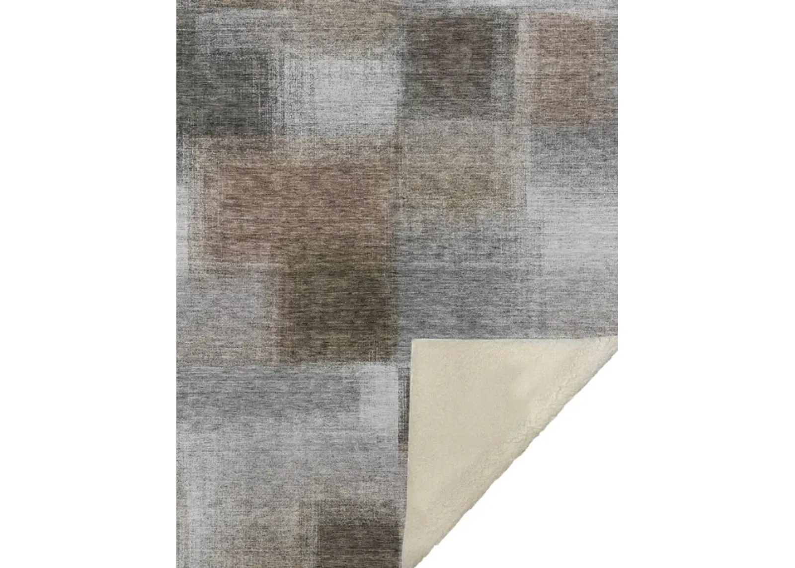 Dalyn Rug Company Trevi Pewter 50''x70'' Style 1 Throw Blanket