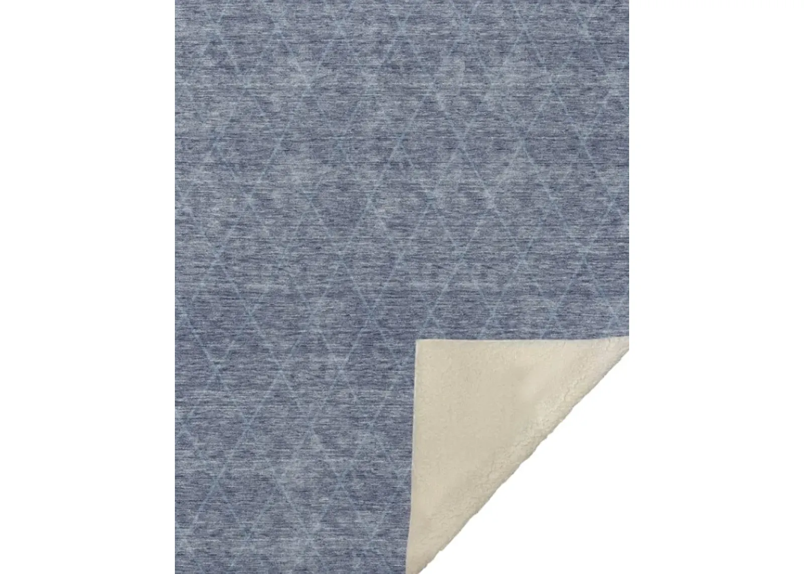 Dalyn Rug Company Trevi Denim 50''x70'' Style 1 Throw Blanket