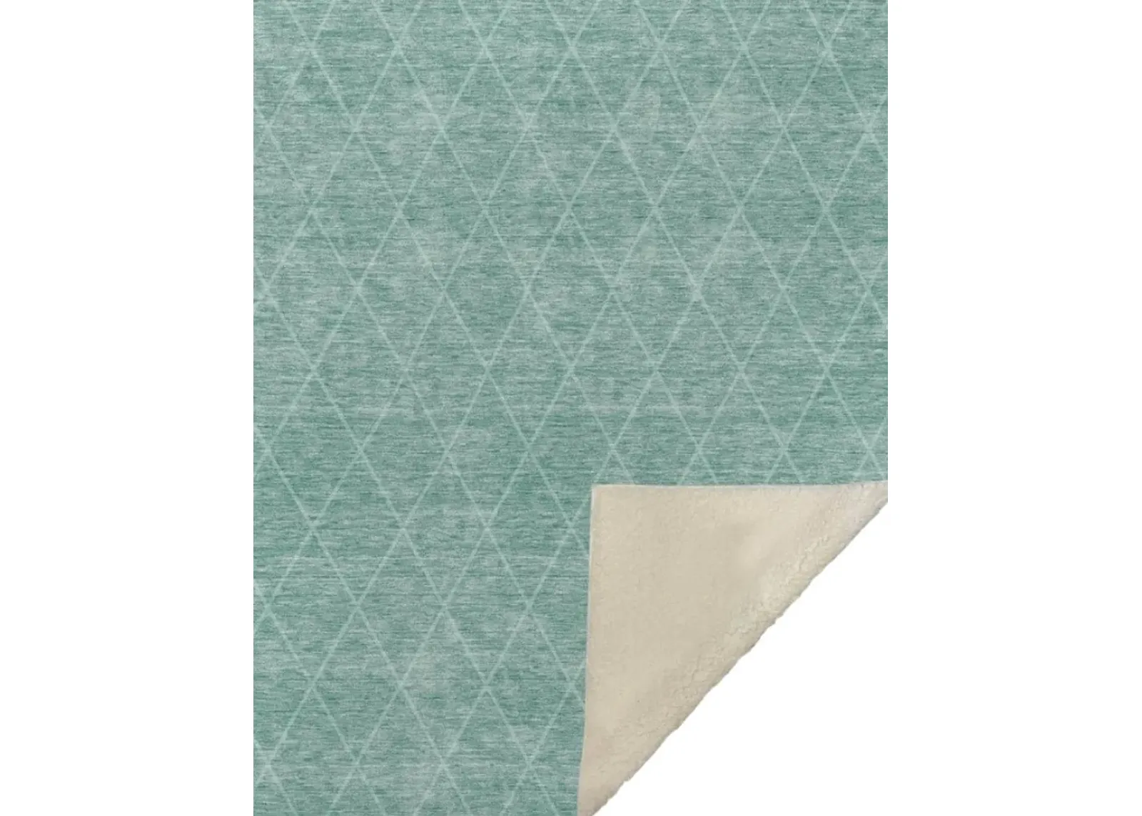 Dalyn Rug Company Trevi Aqua 50''x70'' Style 1 Throw Blanket