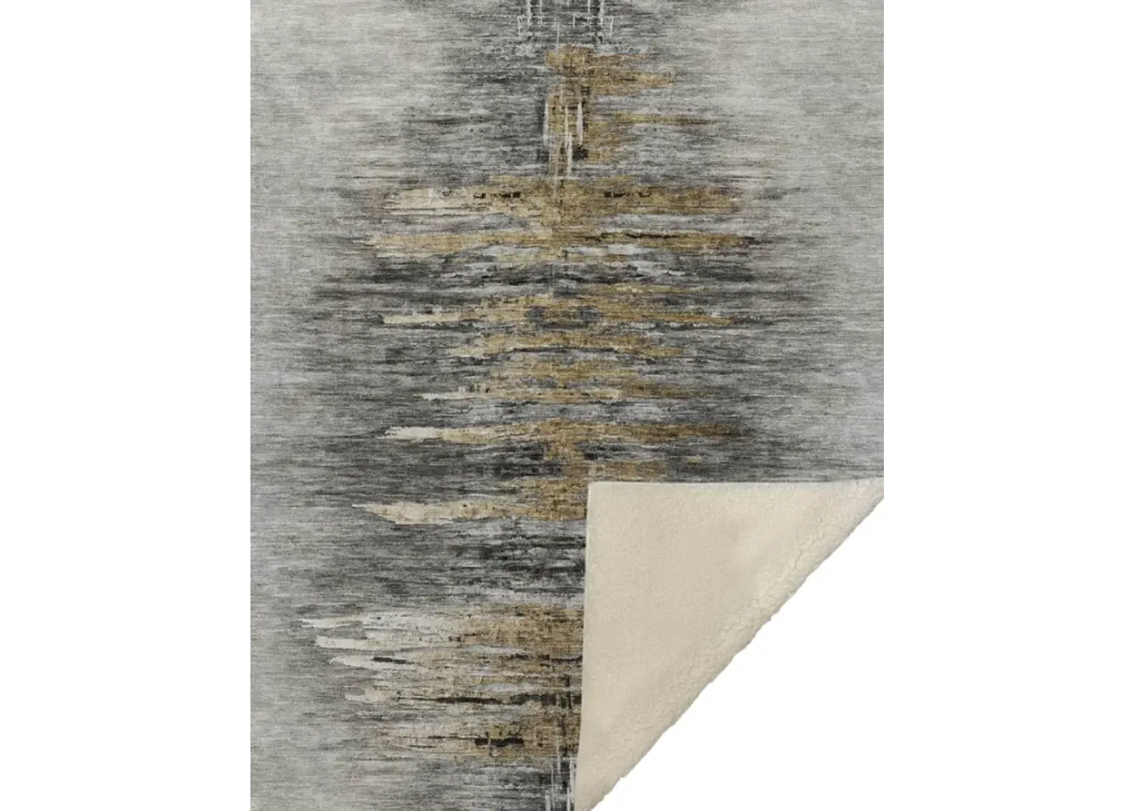 Dalyn Rug Company Trevi Gray 50''x70'' Style 2 Throw Blanket