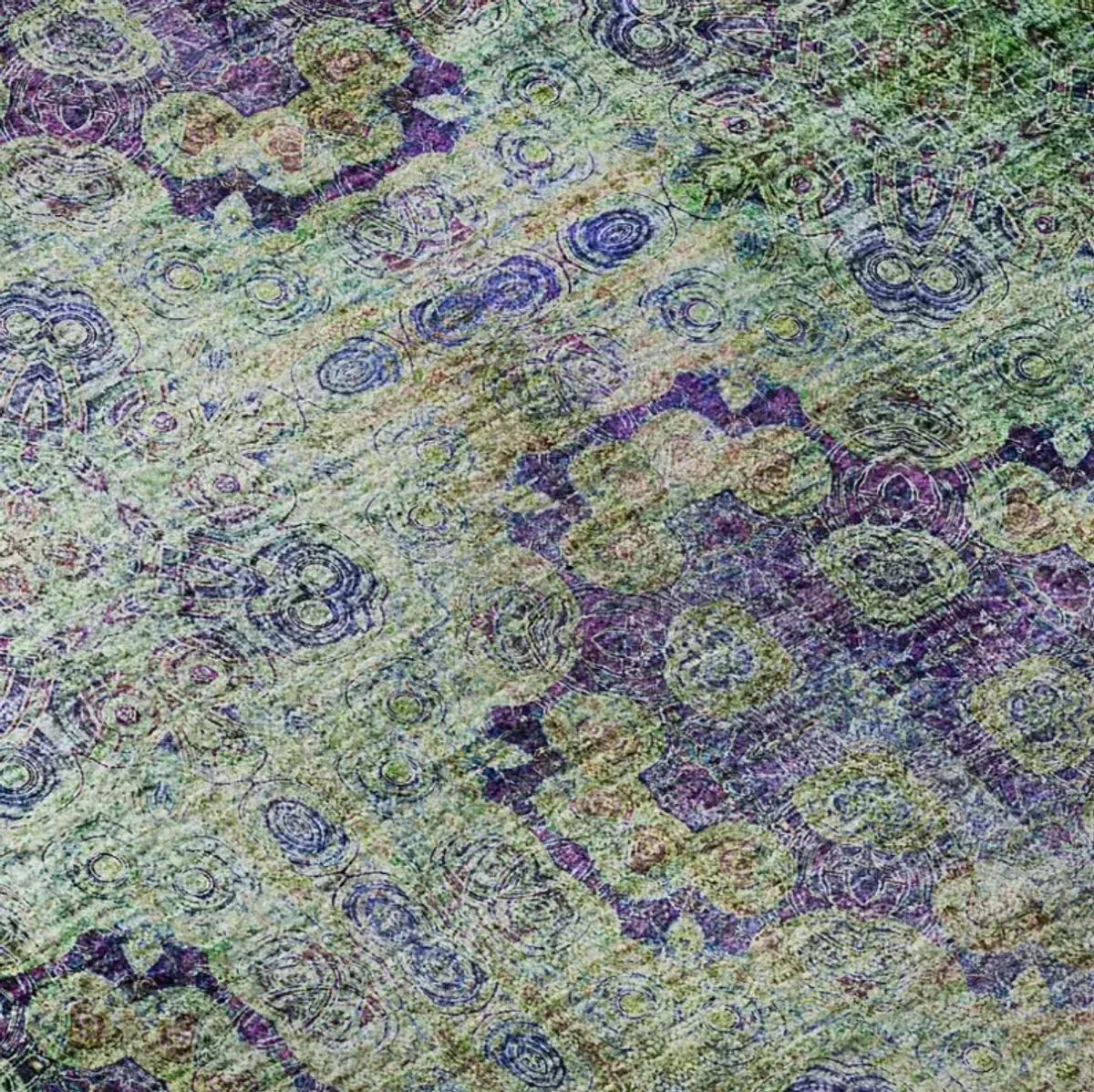 Dalyn Rug Company Trevi Purple 50''x70'' Style 1 Throw Blanket
