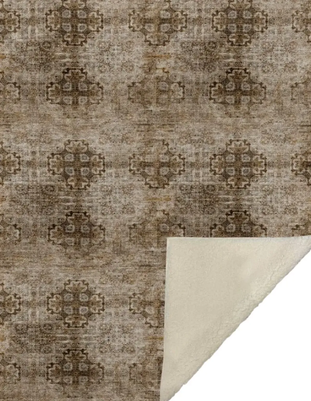 Dalyn Rug Company Trevi Taupe 50''x70'' Style 7 Throw Blanket