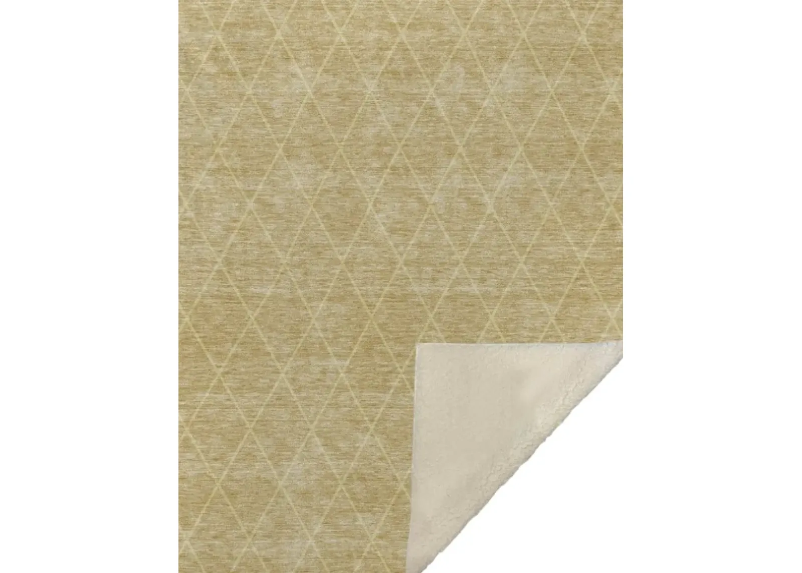 Dalyn Rug Company Trevi Gold 50''x70'' Throw Blanket